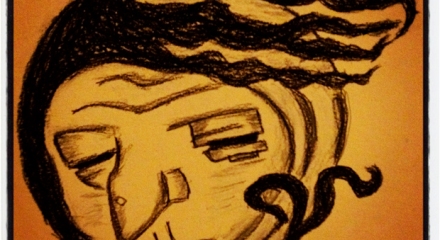 My Illustration of Baba Yaga's Face